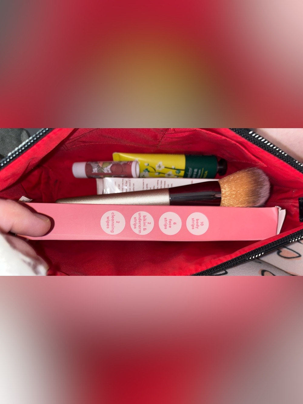 Kate Spade cosmetic case and cosmetic bundle